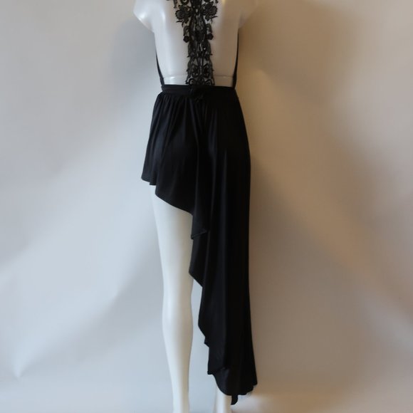 GOODTIME USA LACE RACERBACK ASYMMETRIC DRESS M * - Picture 11 of 15